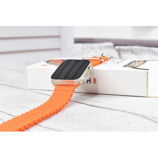 Смарт часы GT9 ULTRA 8 Smart watch 49мм  orange