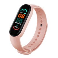 Фитнес-Браслет SMART BAND М6 Смарт Часы M6 Фитнес-трекер Бежевый
