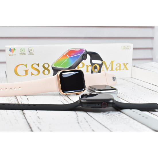Smart watch gs 8 Pro Max Розумний годинник 8-го покоління Black