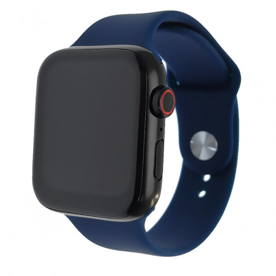 Умные смарт часы Smart watch 6 series 44мм Т500+ Plus / Умные часы Т500+ Plus Синие