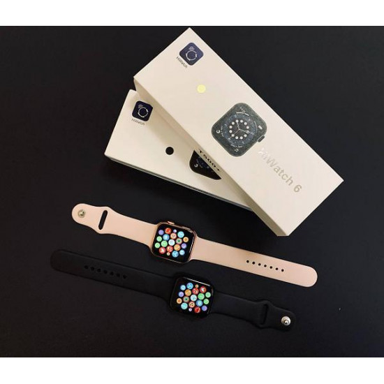 Умные смарт часы Smart watch 6 series 44мм Т500+ Plus / Умные часы Т500+ Plus Синие