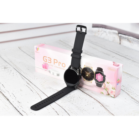Женские Смарт часы G3 Pro Smart watch woman style Black