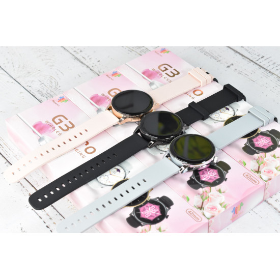 Женские Смарт часы G3 Pro Smart watch woman style Black