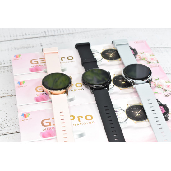 Жіночий смарт годинник G3 Pro Smart watch woman style Pink