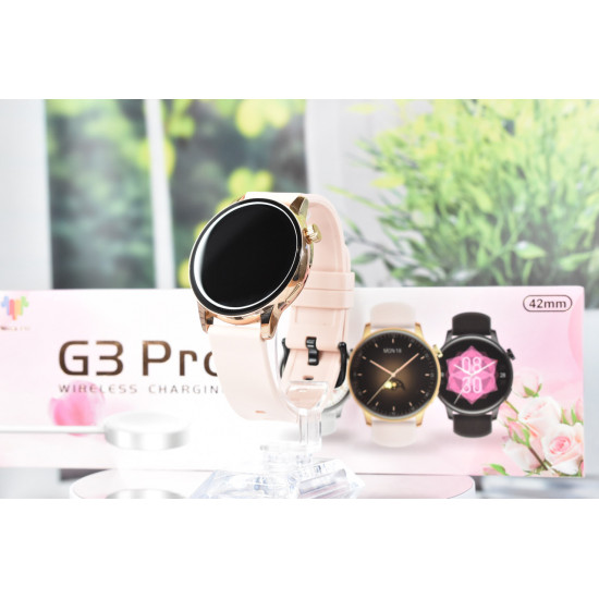 Женские Смарт часы G3 Pro Smart watch woman style Pink