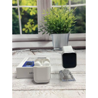 Беспроводные сенсорные наушники inpods 12 + Смарт часы в подарок White