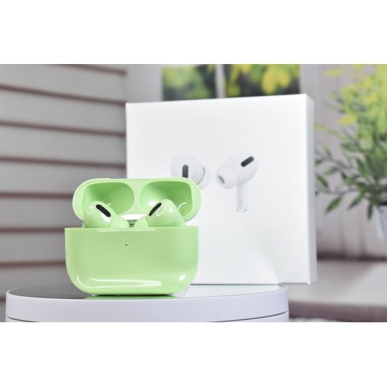 Беспроводные Наушники PRO Macaroon Зеленые Bluetooth