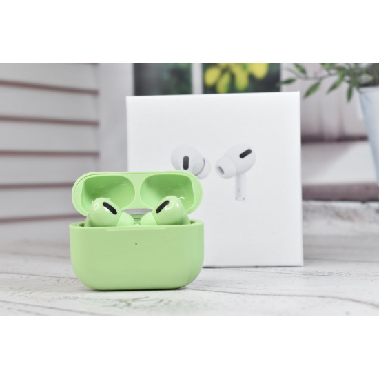 Беспроводные Наушники PRO Macaroon Зеленые Bluetooth
