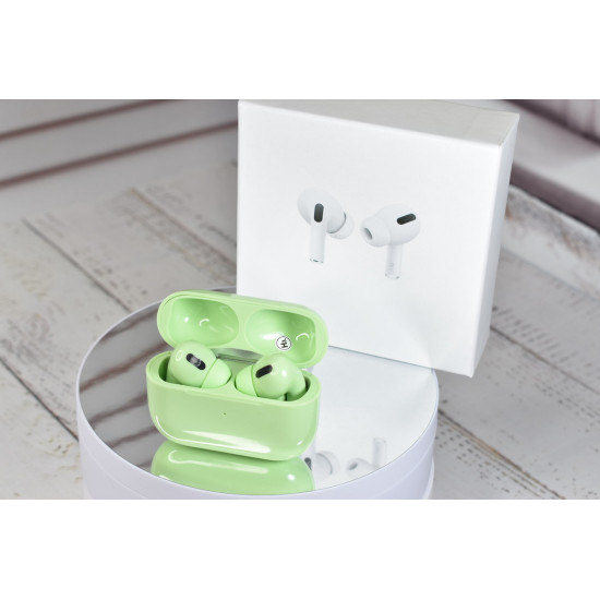 Беспроводные Наушники PRO Macaroon Зеленые Bluetooth