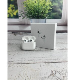 Беспроводные блютуз наушники Air pro 3 Macaroon White