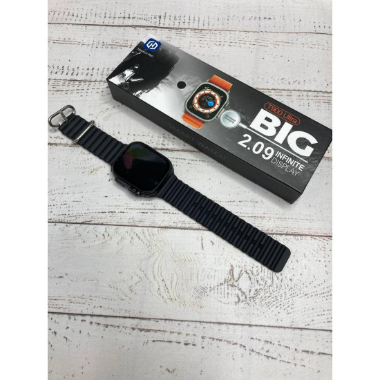 Smart Watch T900 Ultra Смарт часы 8-го поколения AMOLED-дисплей Black