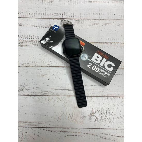 Smart Watch T900 Ultra Смарт часы 8-го поколения AMOLED-дисплей Black