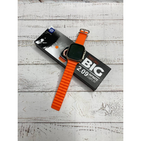 Smart Watch T900 Ultra Смарт часы 8-го поколения AMOLED-дисплей Black