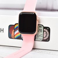 Смарт часы Т900 Pro Max Smart Watch з голосовим звонком Pink