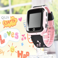 Детские Смарт часы Q529 Smart Baby Watch Q529 з GPS Pink