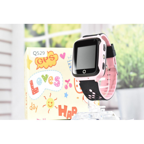 Детские Смарт часы Q529 Smart Baby Watch Q529 з GPS Pink