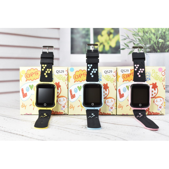 Детские Смарт часы Q529 Smart Baby Watch Q529 з GPS Pink