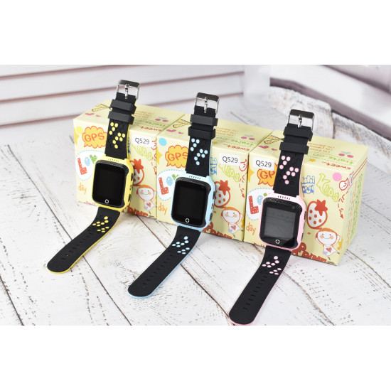 Детские Смарт часы Q529 Smart Baby Watch Q529 з GPS Pink