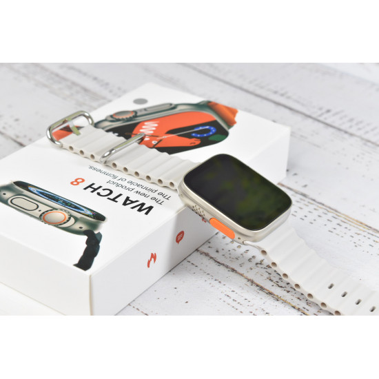Смарт часы GT9 ULTRA 8 Smart watch 49мм White