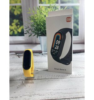 Фитнес трекер Smart Band М8 Смарт часы yellow