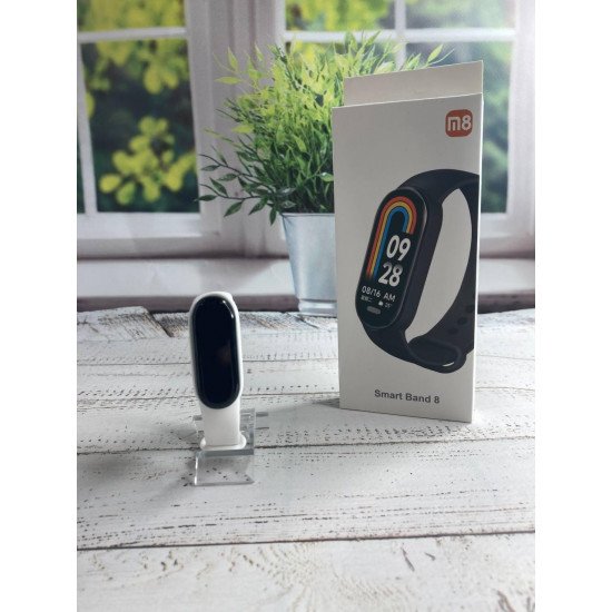 Фитнес трекер Smart Band М8 Смарт часы  White