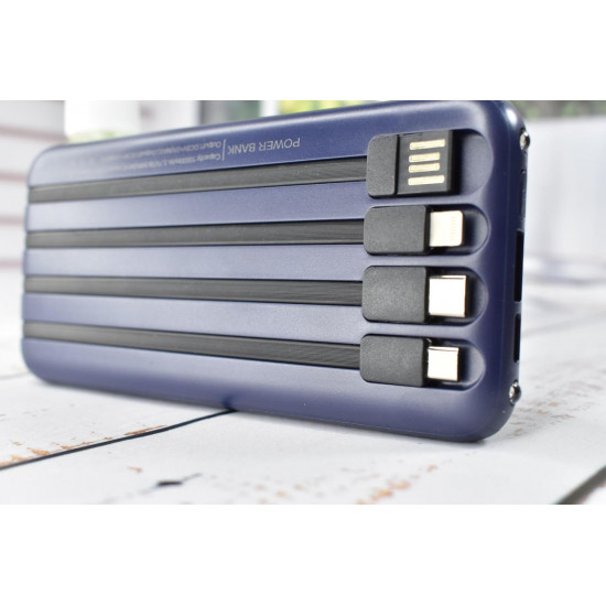 Power Bank Fast Charger Павербанк швидка зарядка 10000 mAh Violet