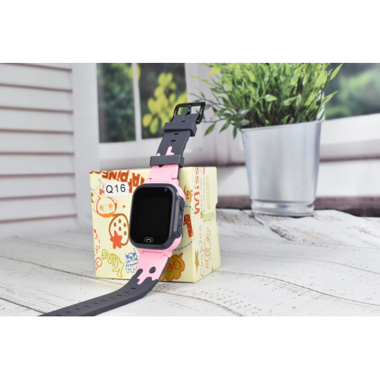Дитячий годинник Smart Baby Watch Q16 Pink