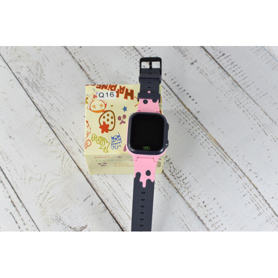 Детские часы Smart Baby Watch Q16 Pink