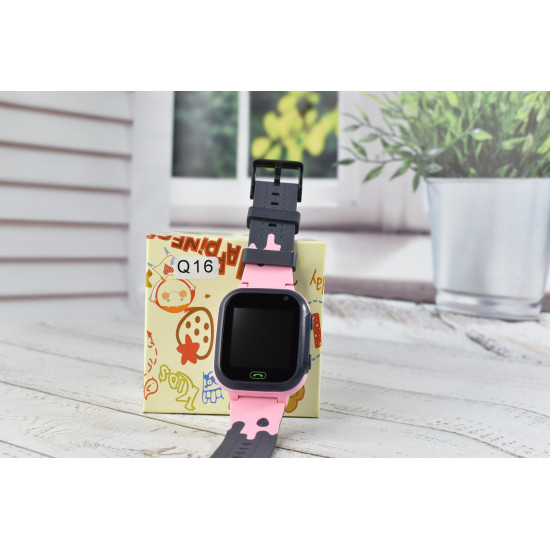 Детские часы Smart Baby Watch Q16 Pink
