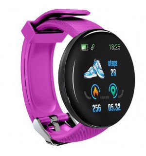 Смарт-часы Smart Watch D18 с функцией тонометра violet