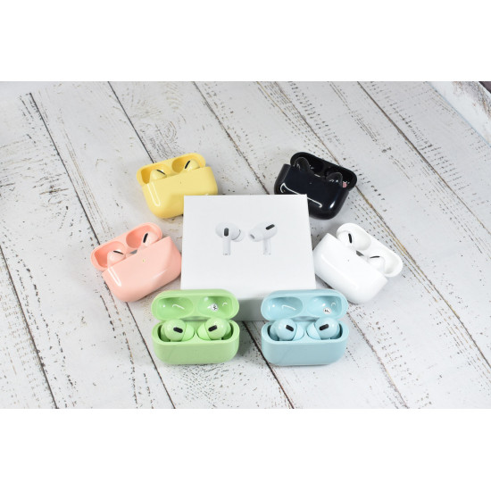 Беспроводные Наушники PRO Macaroon Bluetooth  Качественные Синие