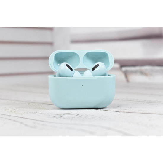 Беспроводные Наушники PRO Macaroon Bluetooth  Качественные Синие