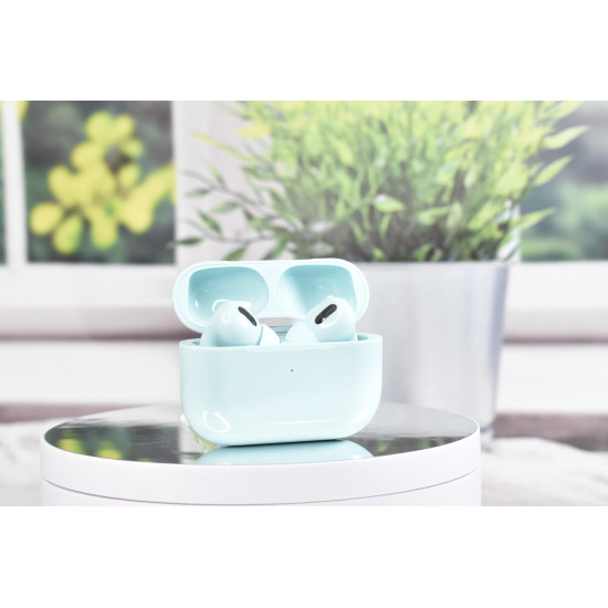 Беспроводные Наушники PRO Macaroon Bluetooth  Качественные Синие