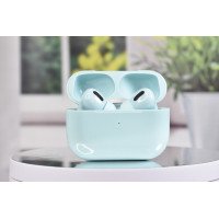 Беспроводные Наушники PRO Macaroon Bluetooth  Качественные Синие