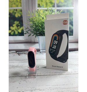 Фитнес трекер Smart Band М8 Смарт часы pink